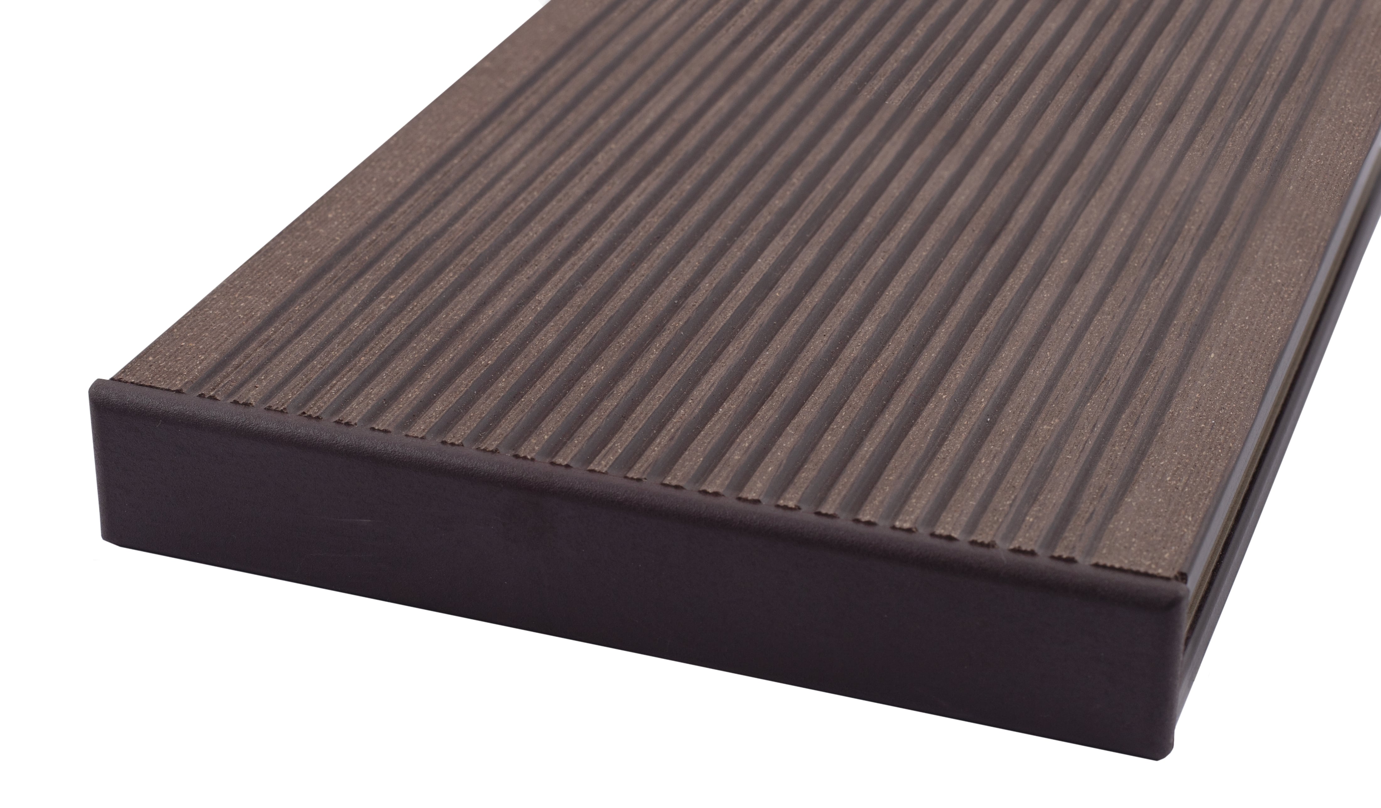Zaślepka do deski Gala 25x150 ciemny brąz 2