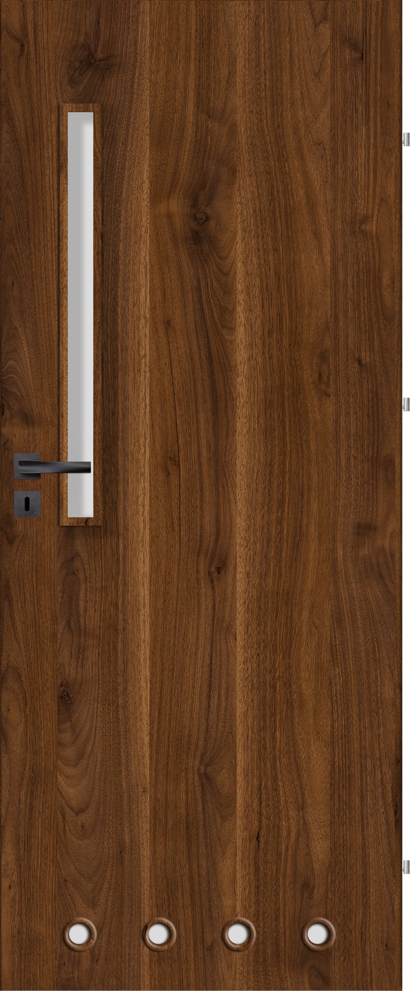 Skrzydło łazienkowe Mati 60 prawe orzech