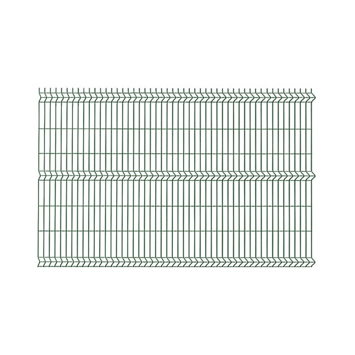 Panel ogrodzeniowy 3D zielony, 172x250 cm, oczko 50x200 mm, drut 4 mm