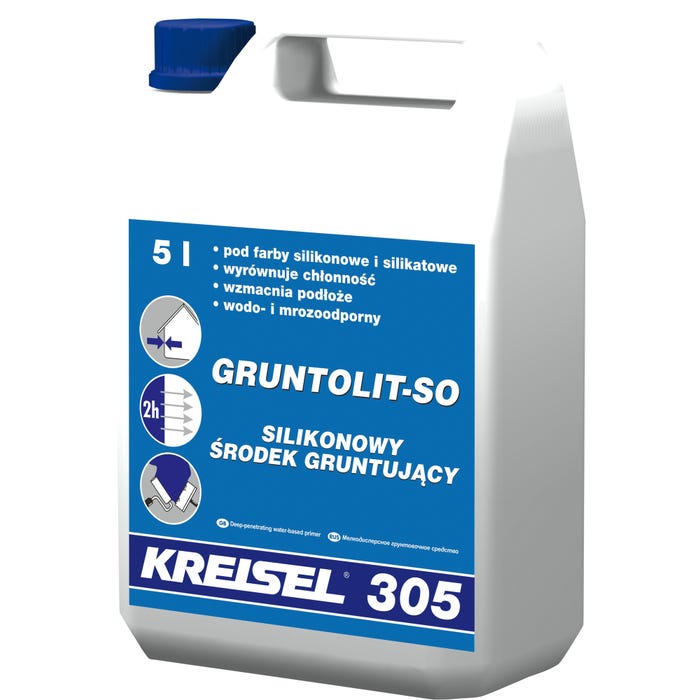 Środek gruntujący silikonowy Gruntolit 305 5l