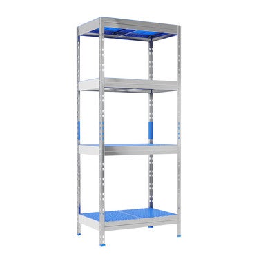 Regał magazynowy Horeca wym. 180x75x50 cm, 4 półki, 175 kg 1