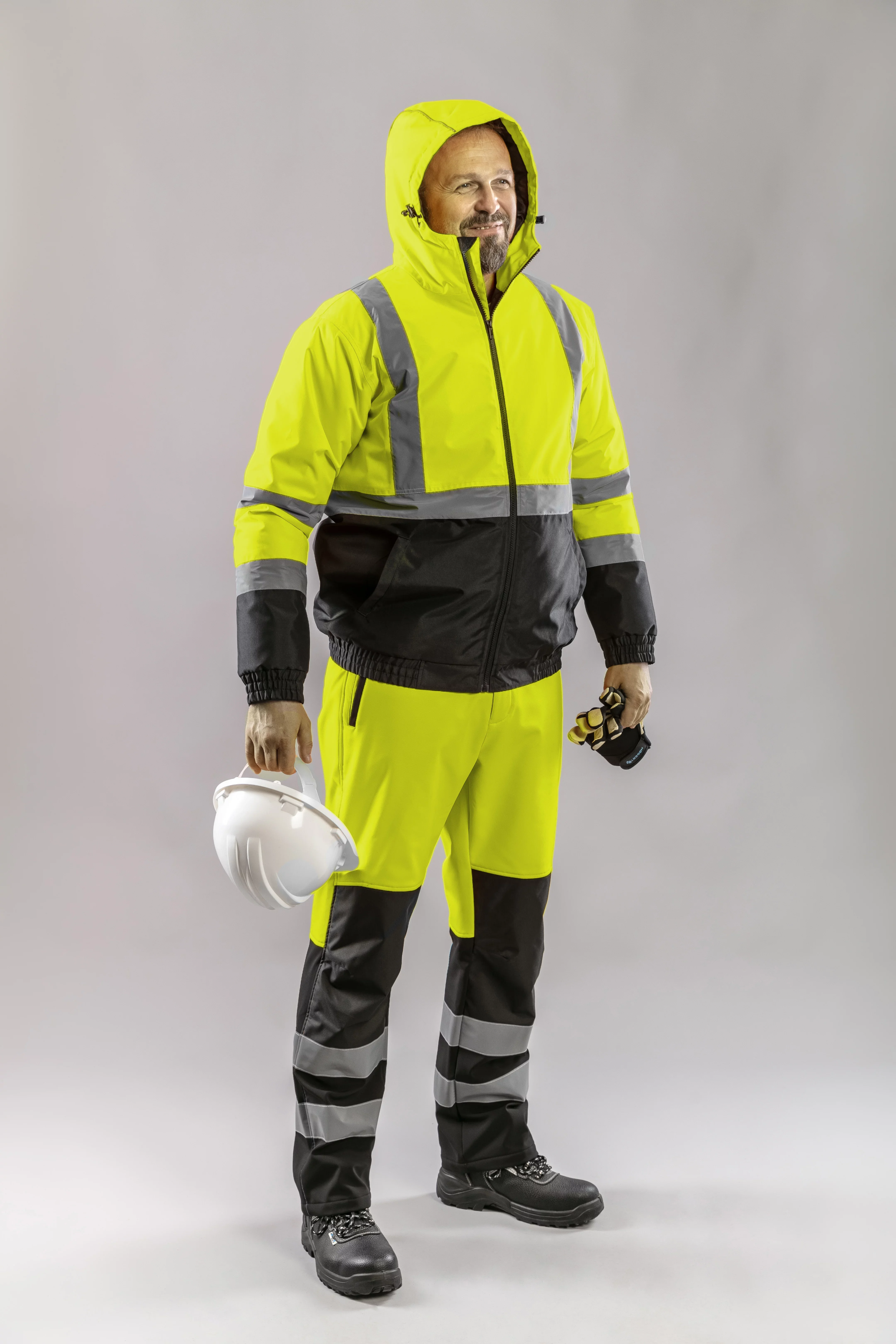 Kurtka robocza ocieplana żółta OKER Högert, rozm. 3XL (58) 4