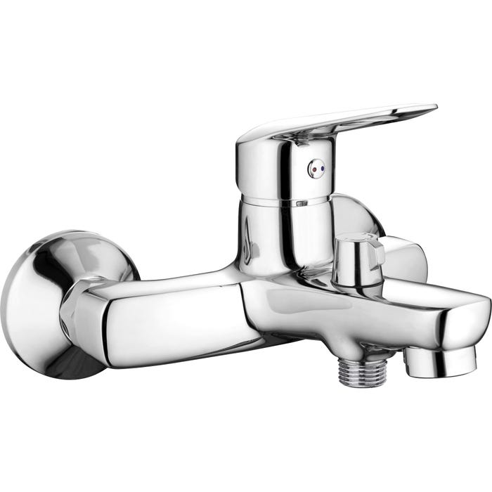 Bateria wannowa Deante Boro chrom