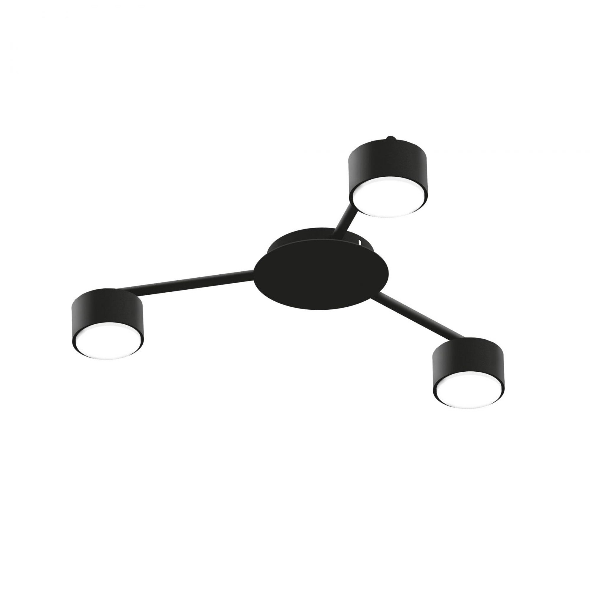 Oprawa sufitowa SPF20B-B 3x30W IP20, czarna