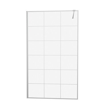 Kabina walk-in Kabri Cross White 80x200 cm BR-0276