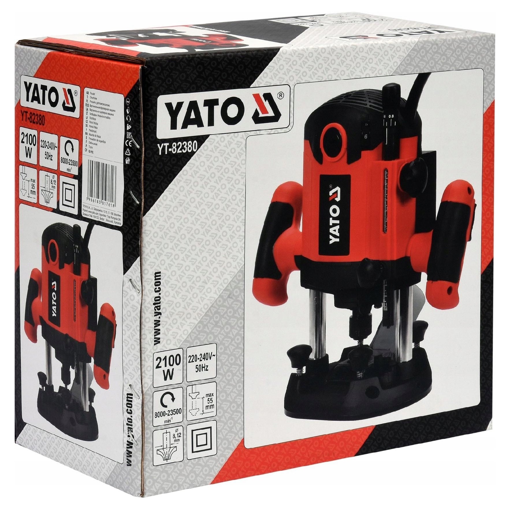 Frezarka górnowrzecionowa 2100W YT-82380 Yato 2