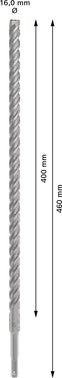 Wiertło SDS-Plus-5X 16x400x460 mm BOSCH 2