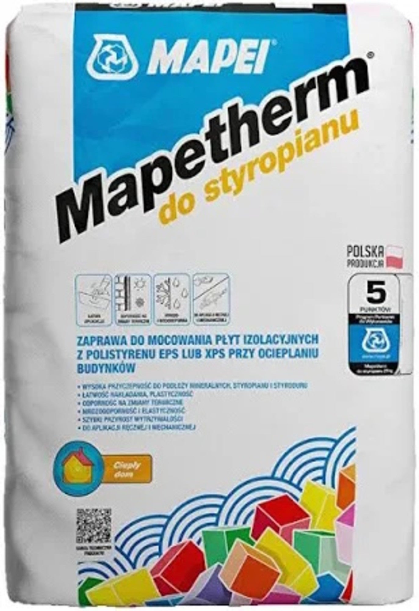 Klej Mapetherm do styropianu 25kg