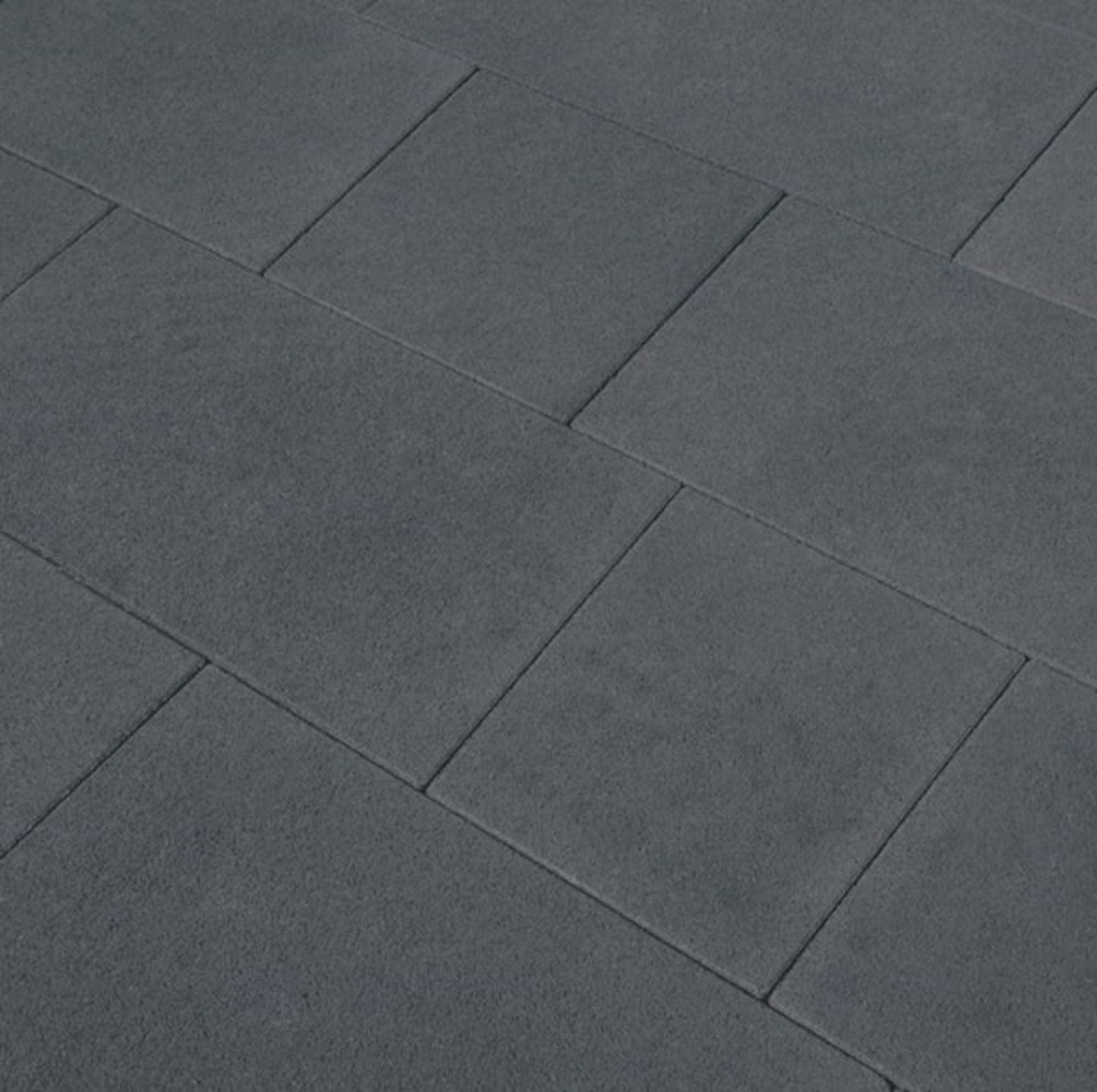 Kostka brukowa Milos, gr. 8 cm, wym.10x20 cm, czarna, czerwona, brązowa, 8,96m2/pal Brukdom