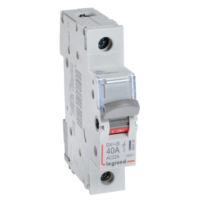 Rozłącznik izolacyjny FR 301 1P 40A TX3 692164 Legrand