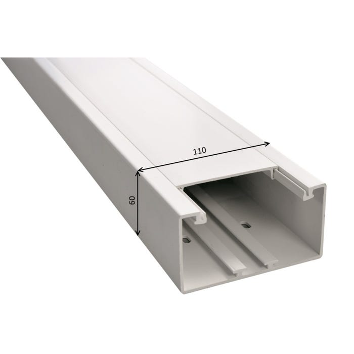 Kanał podparapetowy KPP 60x110mm UV biały 2m