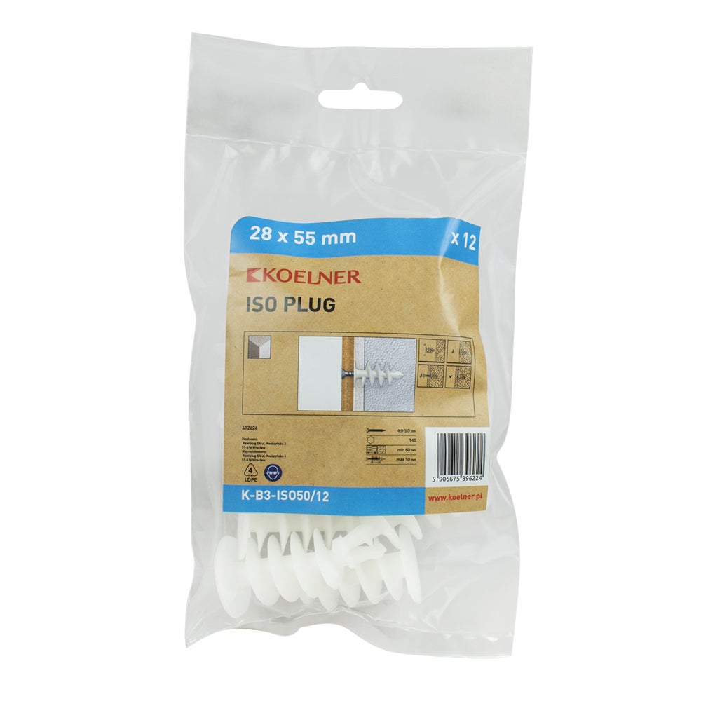 Kołek do styropianu 25x50 mm (12 szt.) 1
