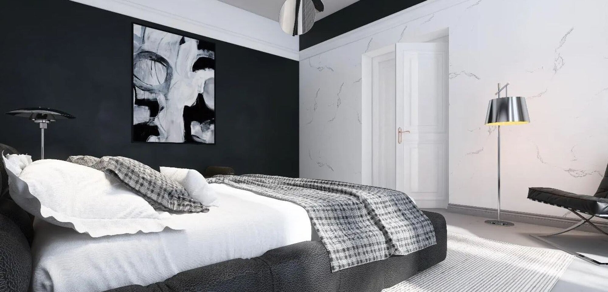 Dekoracyjne penele ścienne SPC z rdzeniem mineralnym 1