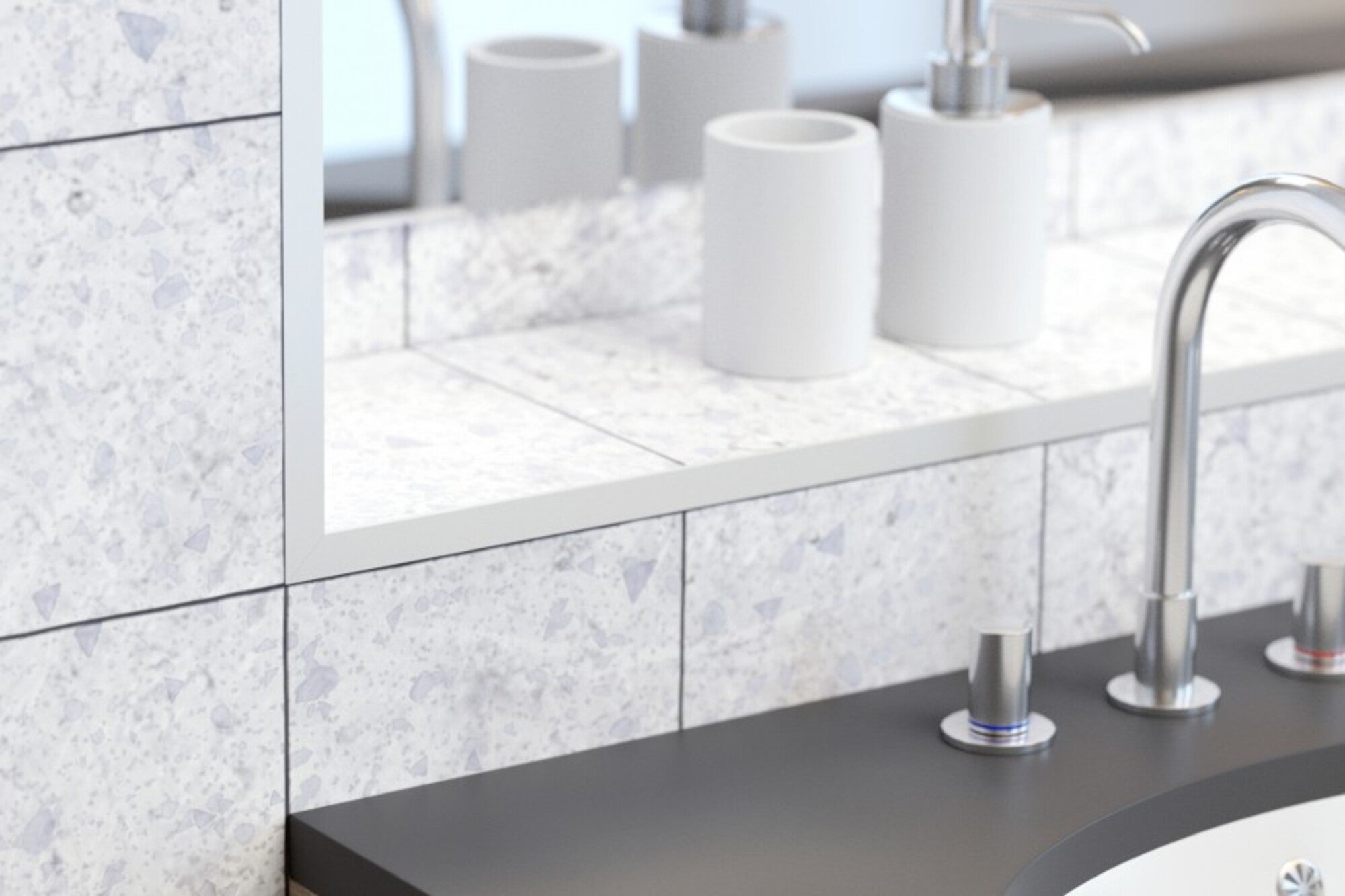 Profil narożny 12.5 mm Aluminium 250 cm Biały połysk RAL 9016 CEZAR 1