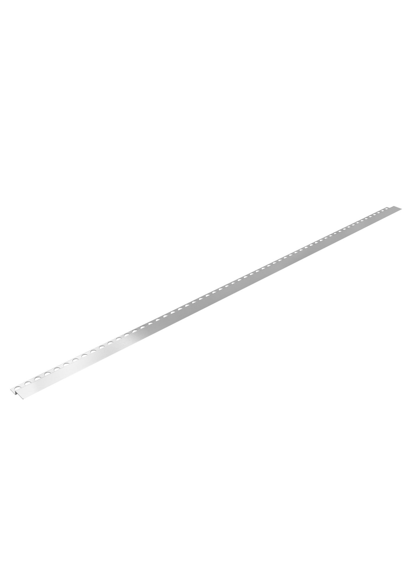 Listwa spadkowa podłogowa czołowa 130 cm inox 3