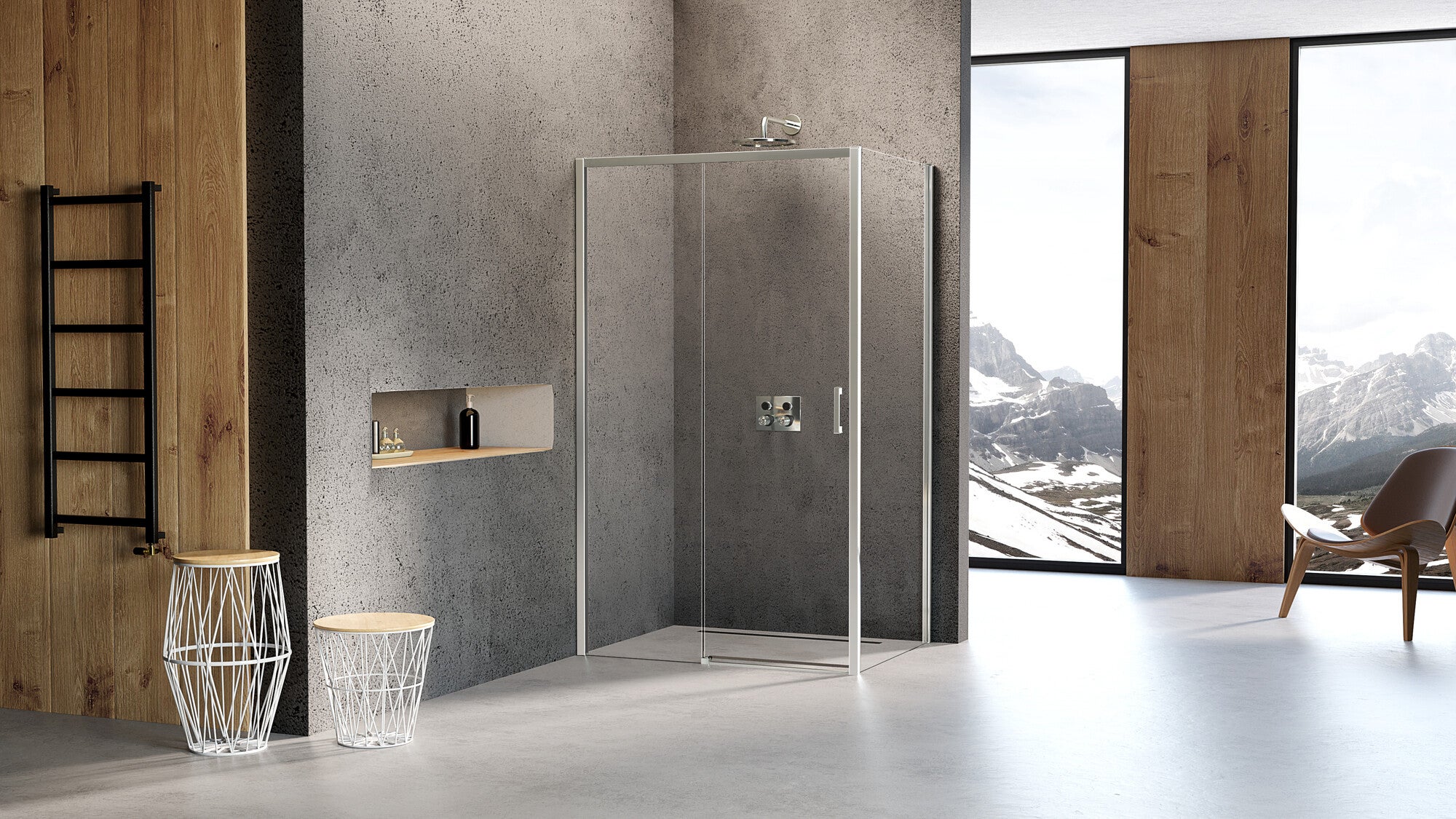 Kabina prysznicowa Kabri Avance lewa 150x70 cm 1