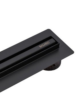 Odpływ liniowy Slim&Low ProLine 700 mm, czarny 1