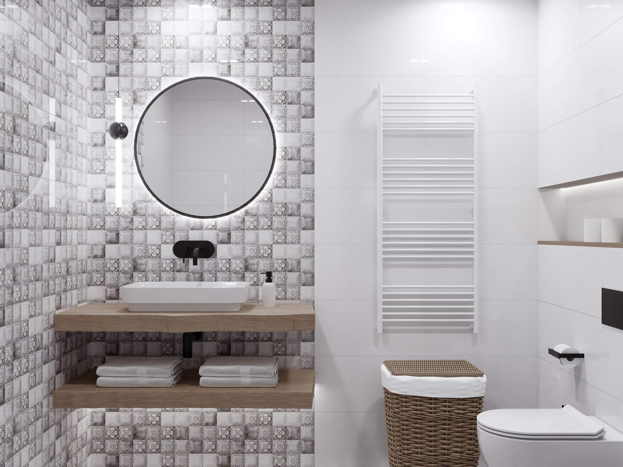 Dekor Nubila Miza połysk 30x60 cm 1