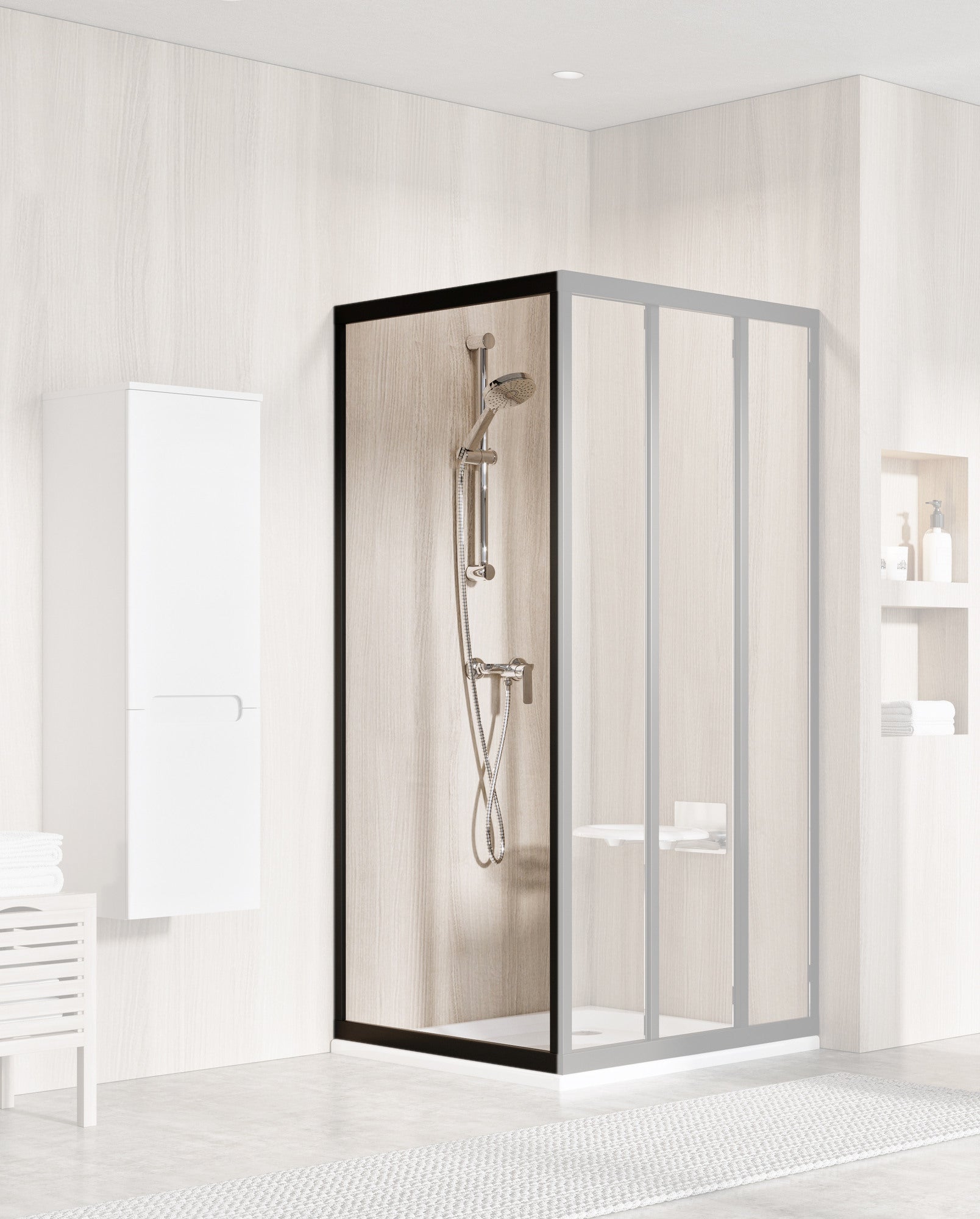 Ścianka prysznicowa Ravak Supernova 90 x 198 cm