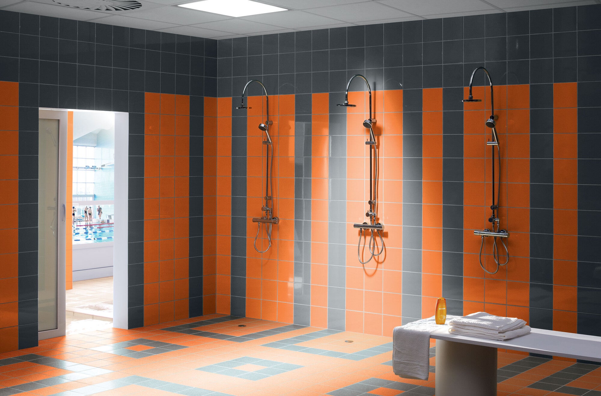 Płytka ścienna Pastel grafit poler 20x20 cm 1m2 1