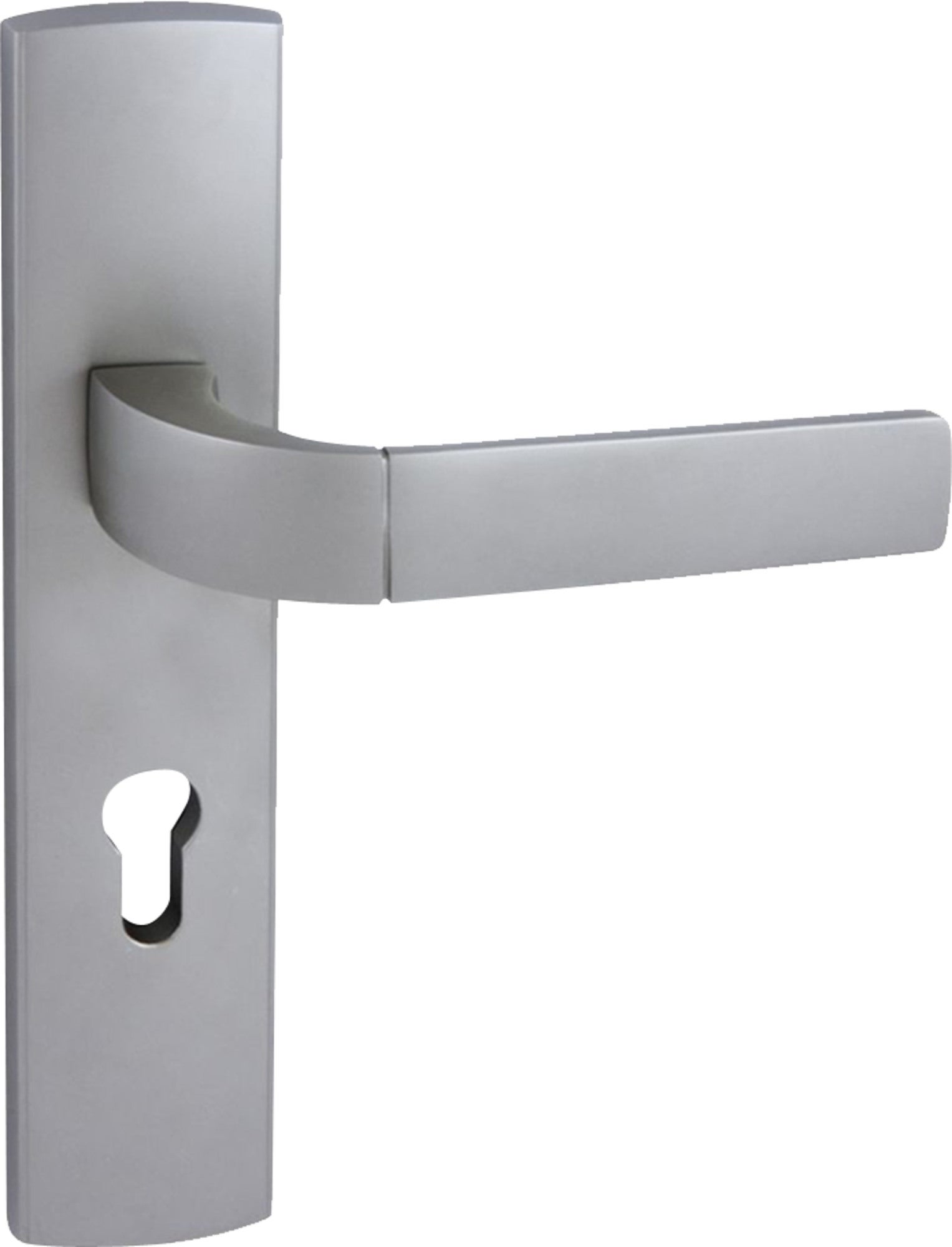 Klamka Focus 72 mm na wkładkę nikiel/satyna 0