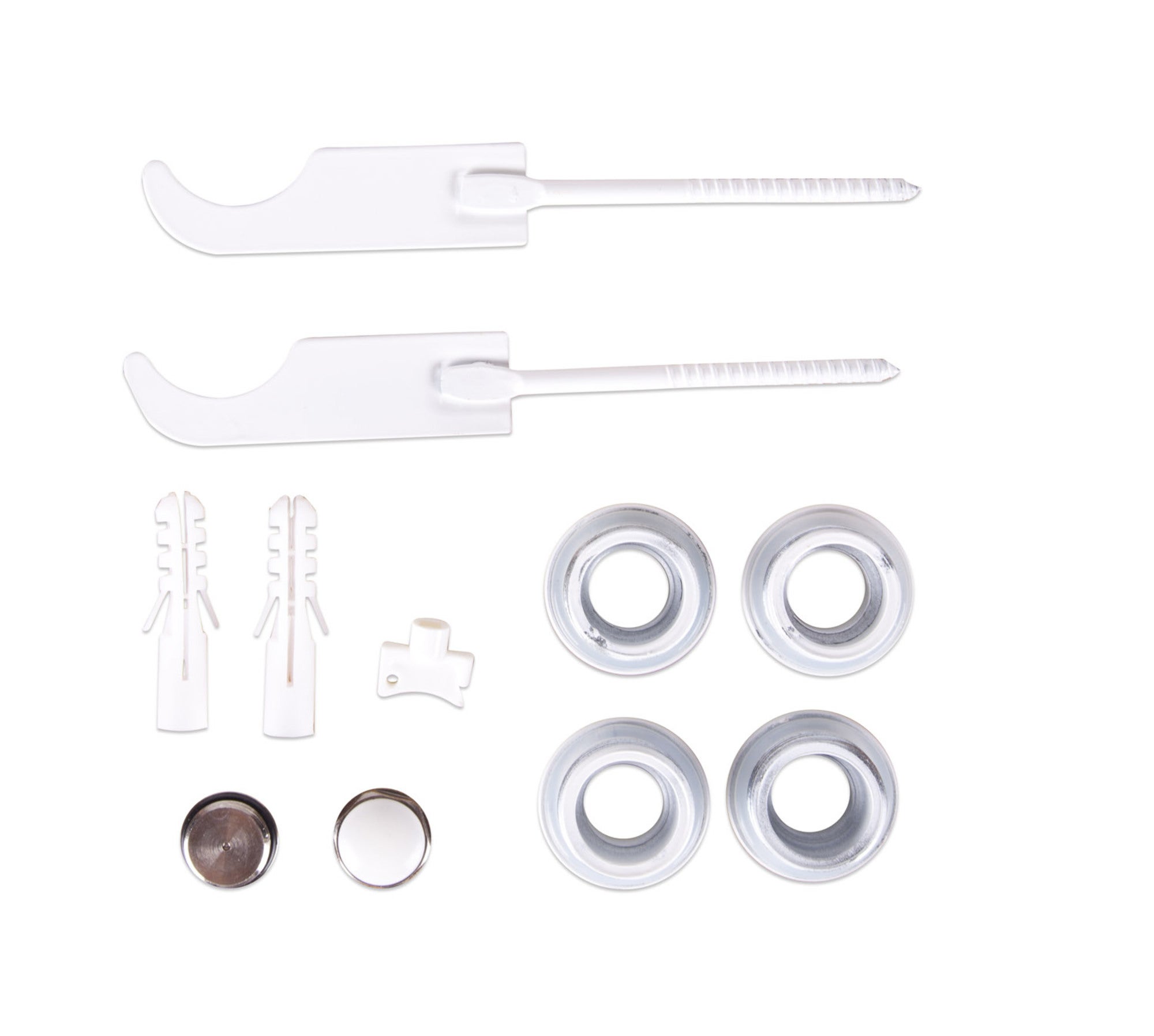 Komplet korków grzejnikowych 1x1/2", z wieszakami 1