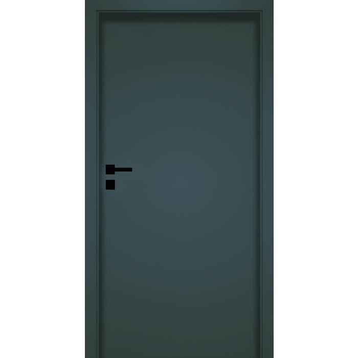 Skrzydło pełne Haptic 90 lewe czarny