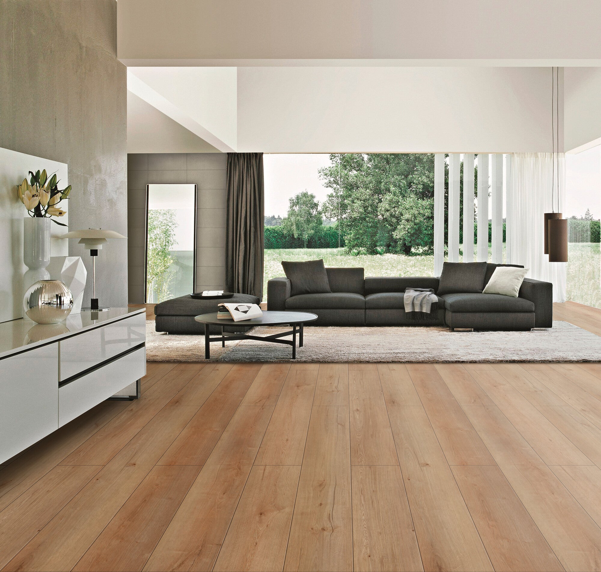 Panel podłogowy Dąb Kaukaski AC4 8mm 4V op.2,411m2 wodoodporny 24h 1