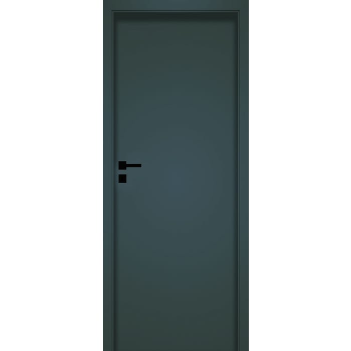 Skrzydło pełne Haptic 70 lewe czarny