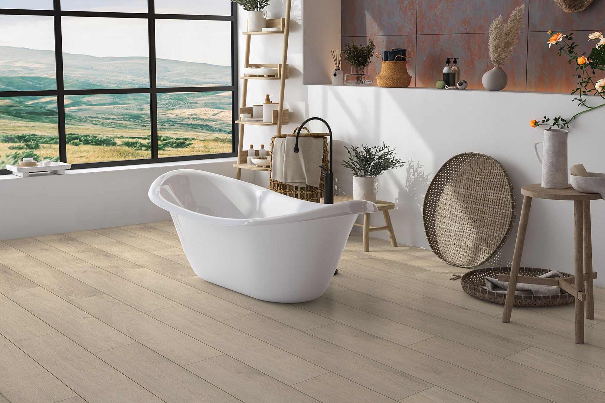 Panel winylowy SPC Dąb Naiver kl.32, 4mm op. 1,97 m2 wodoodporny 1