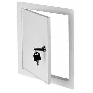 Drzwiczki rewizyjne metalowe 40x40 DM93Z zamek