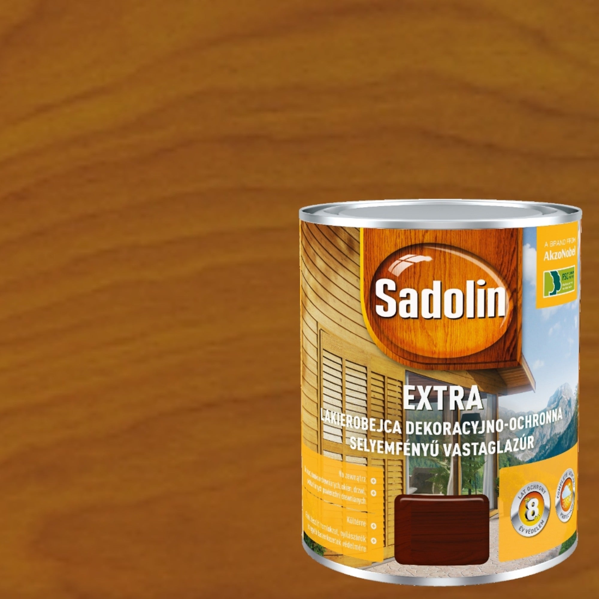 Lakierobejca Sadolin Extra orzech włoski 5l