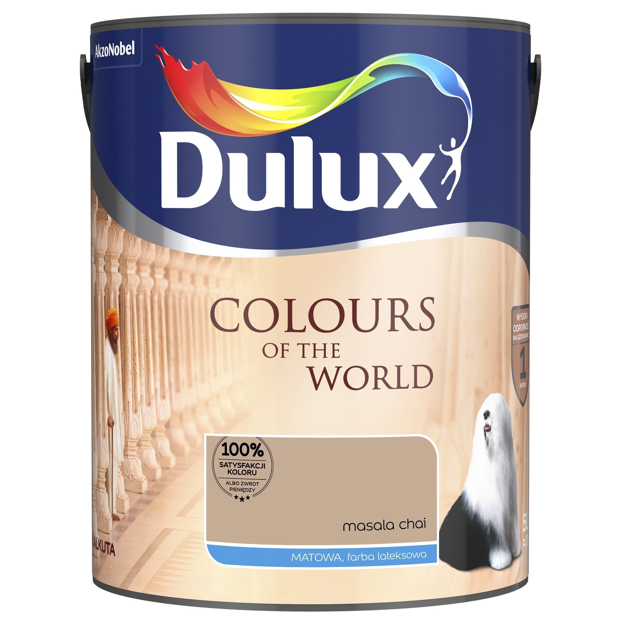 Farba Dulux Kolory Świata masala chai 5l 1
