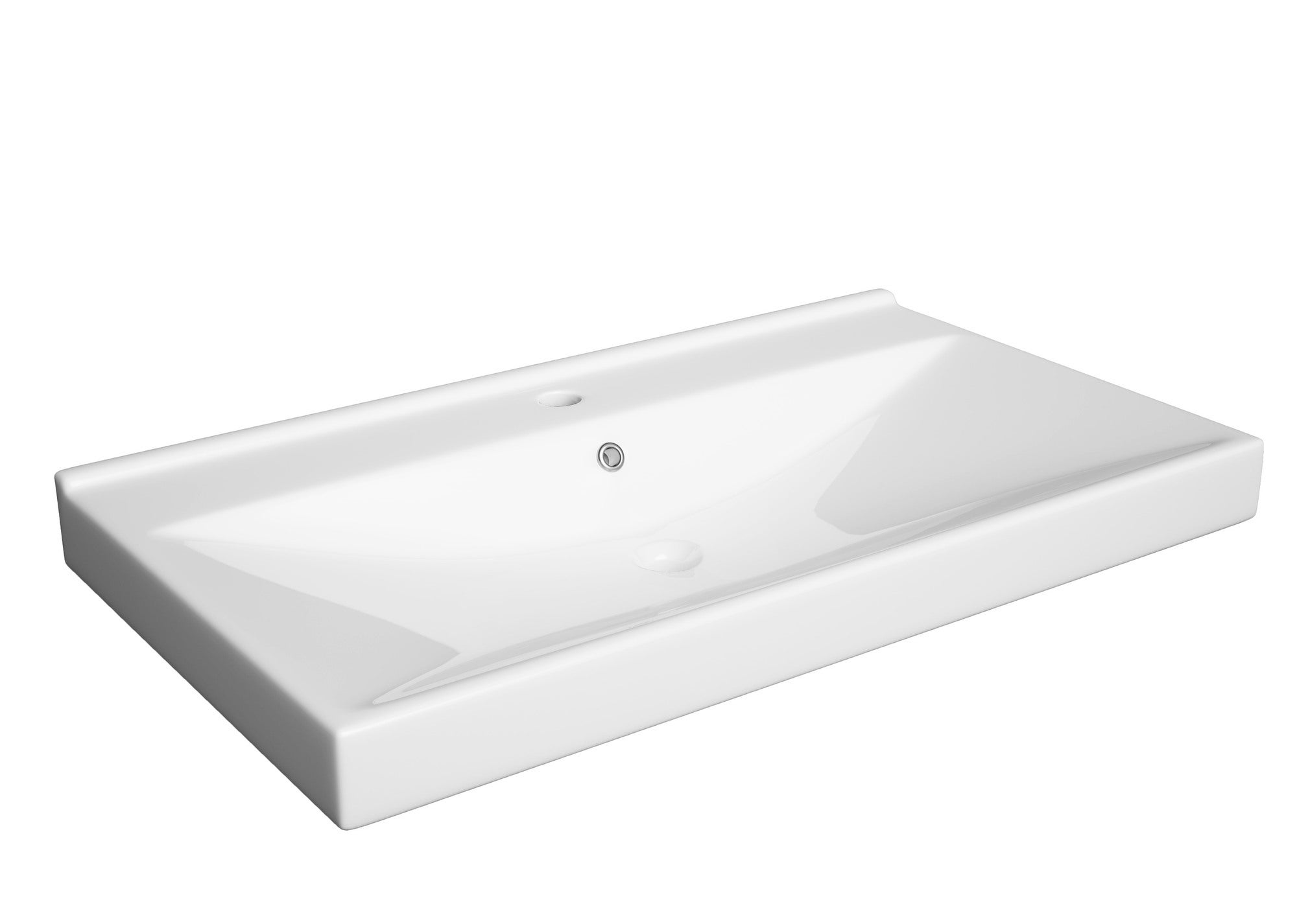 Umywalka meblowa Onas Verso 80 x 46 cm biała