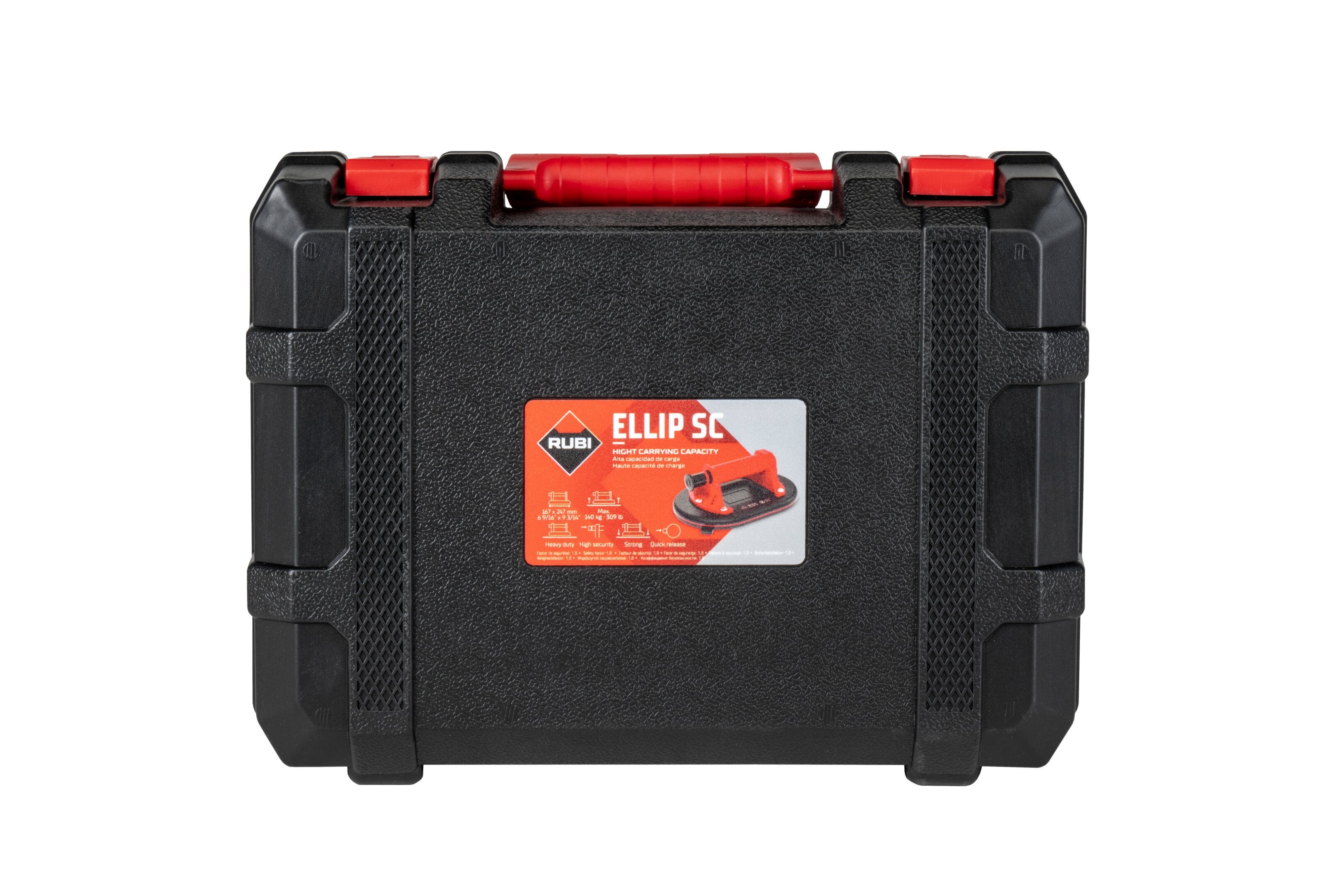 Przyssawka eliptyczna z pompką RUBI VACUUM ELLIP SC, 167x 247 mm, 140 kg 3