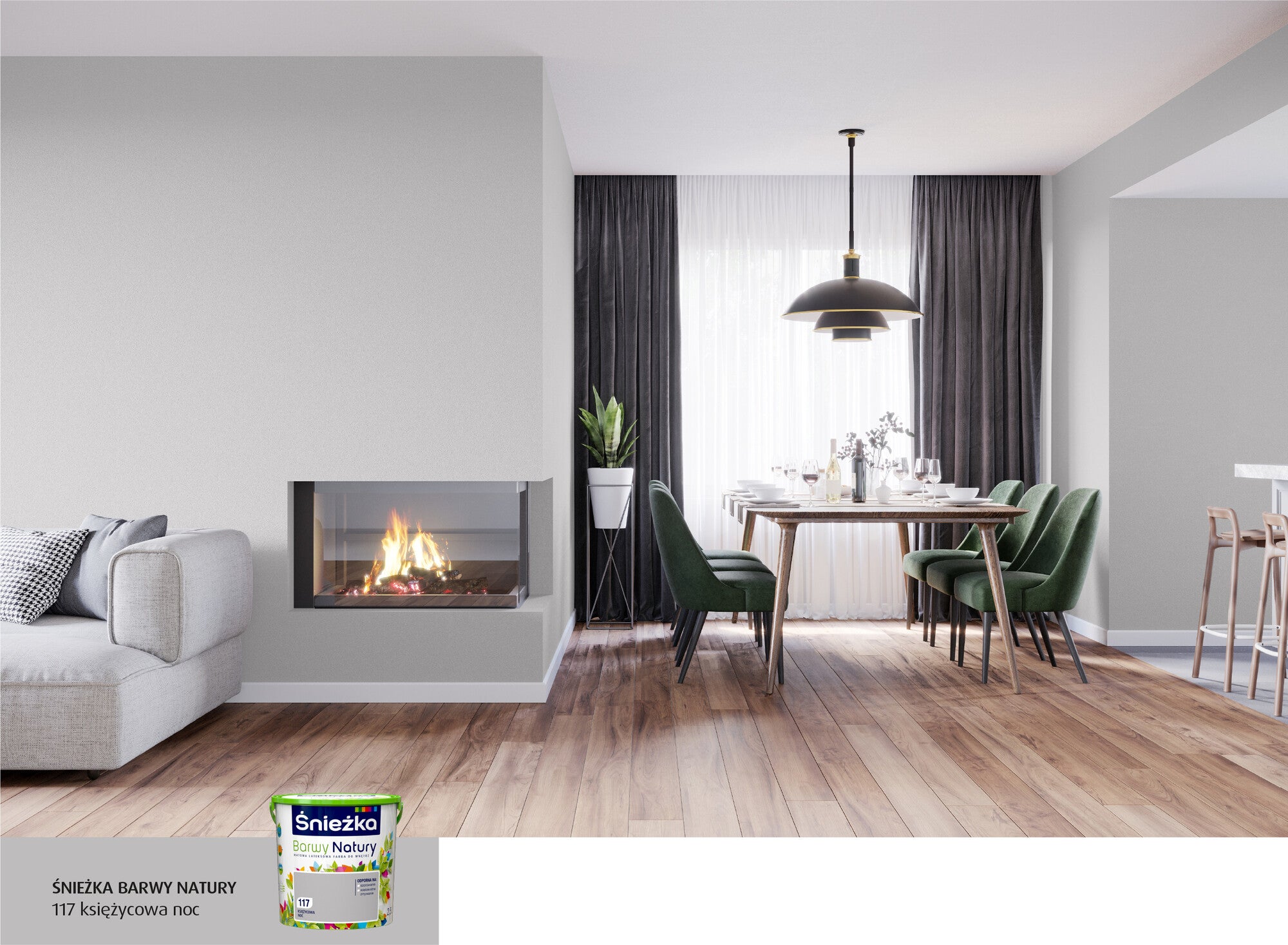 Farba Barwy Natury księżycowa noc 2,5l 1