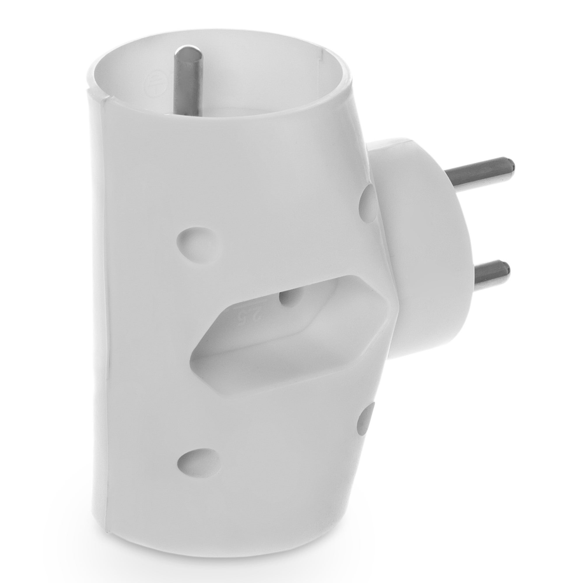 Rozgałęźnik elektryczny 3 gniazda z uziemieniem 