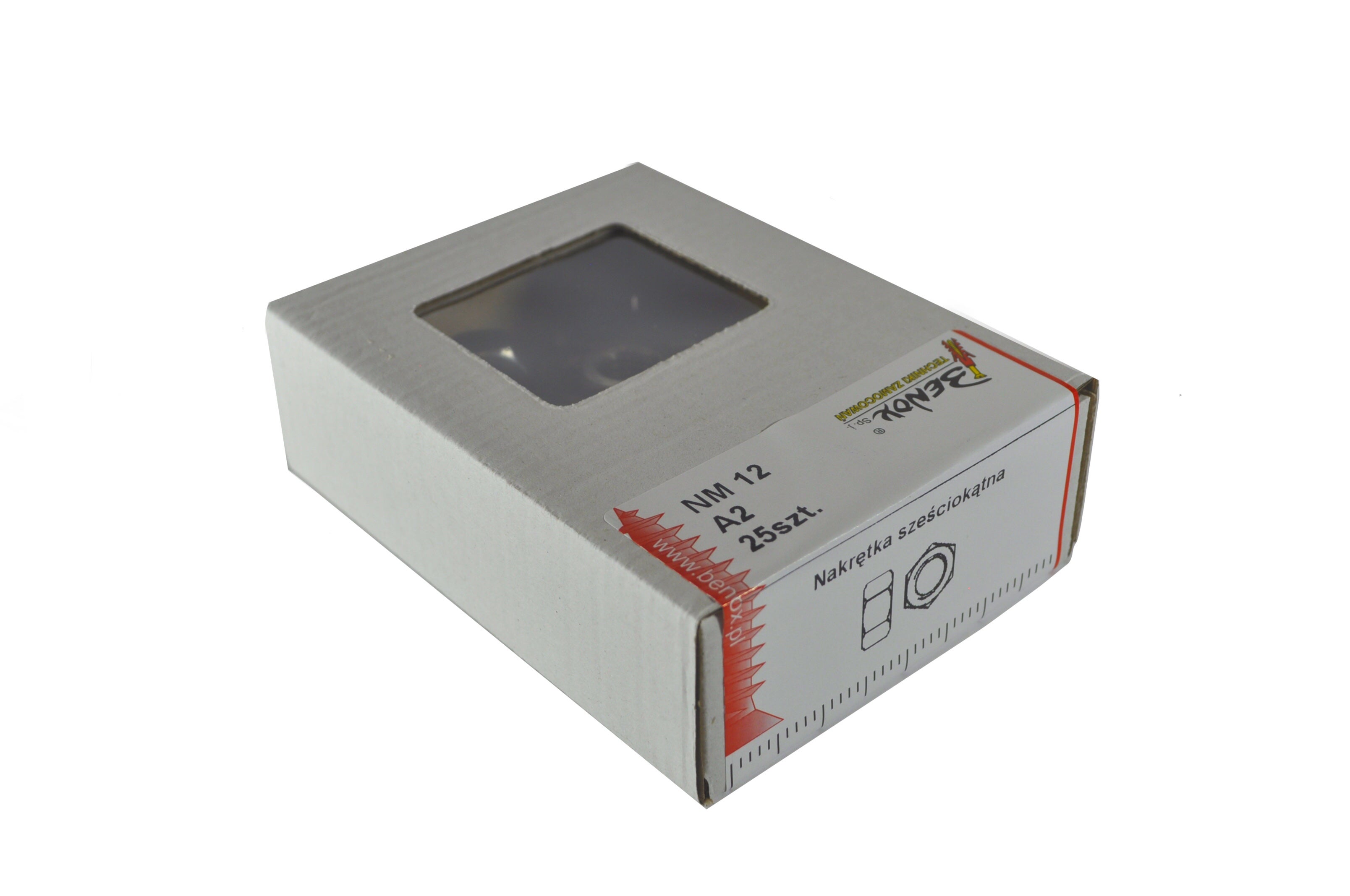 Nakrętki sześciokątne M12 (25 szt.) 1