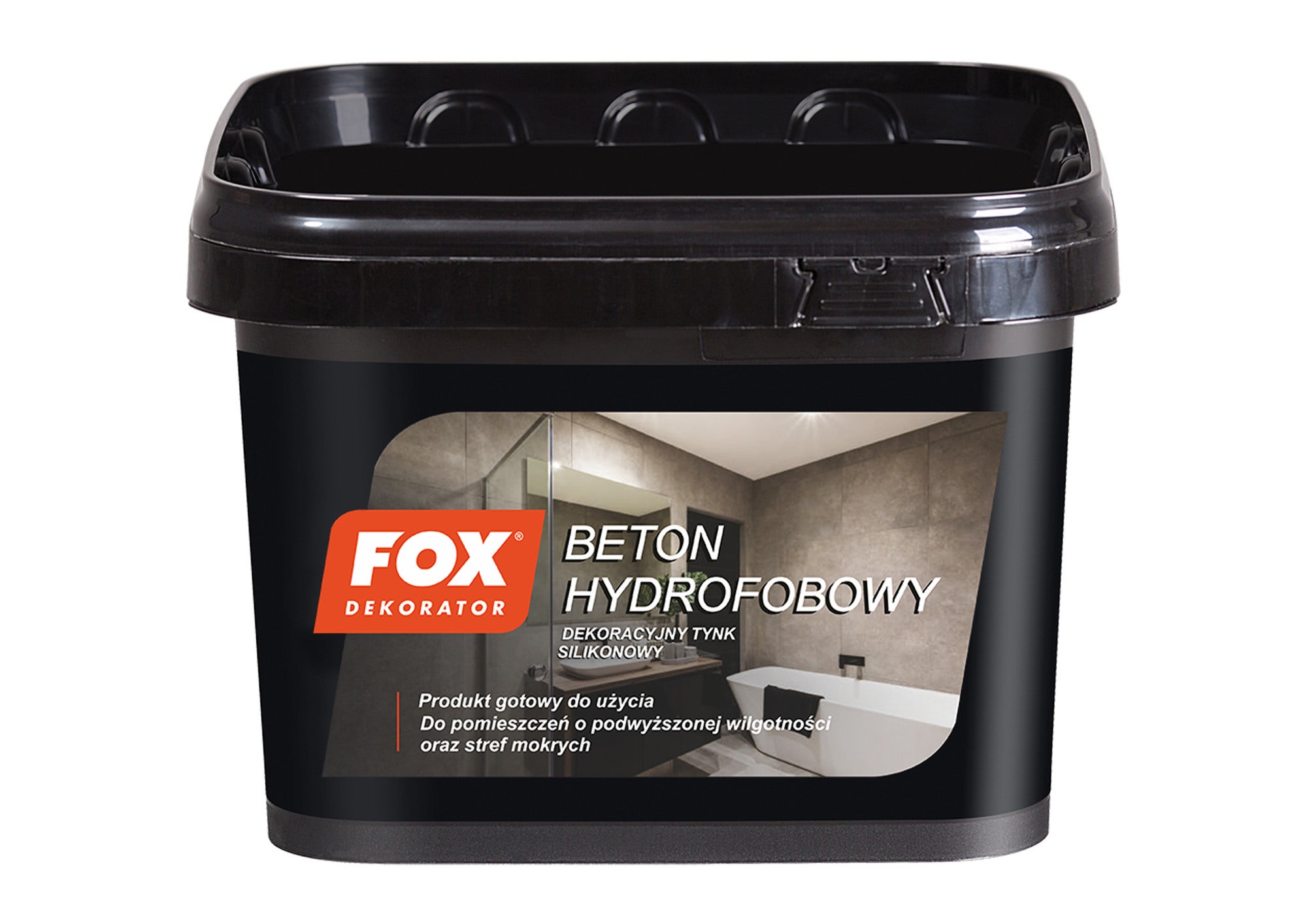 FOX beton hydrofobowy szary 14kg