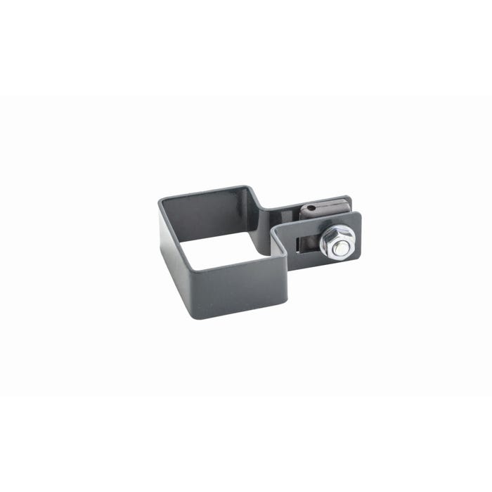 Obejma początkowa antracyt, 60x40 mm