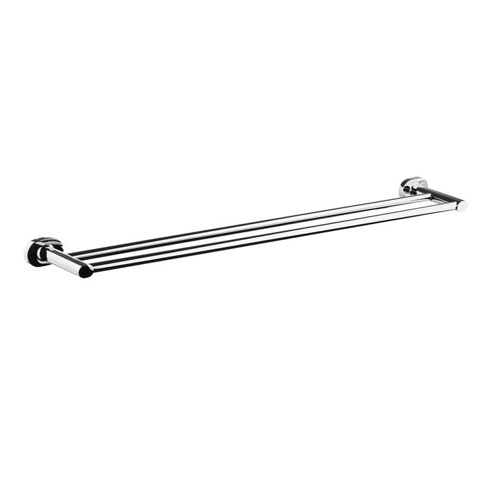 Wieszak kąpielowy podwójny 60cm Bisk GO