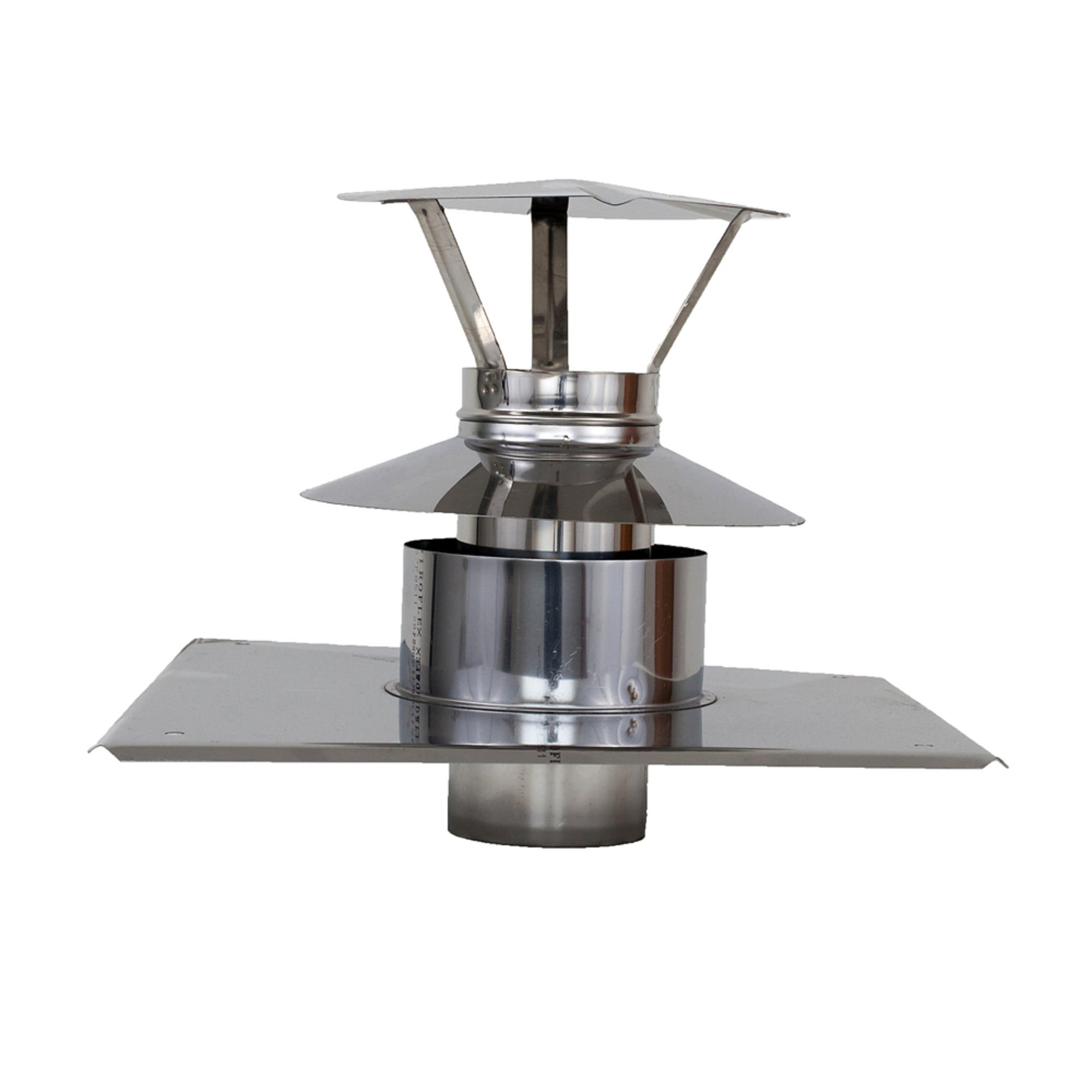 Wywiewka z płytą dachową 60/100 mm 0