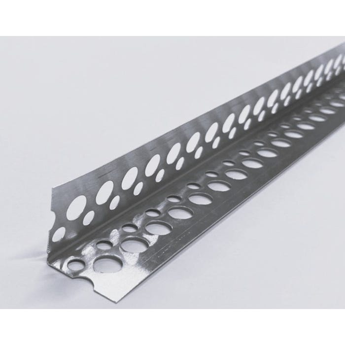 Narożnik aluminowy perforowany 3m 2x2 cm