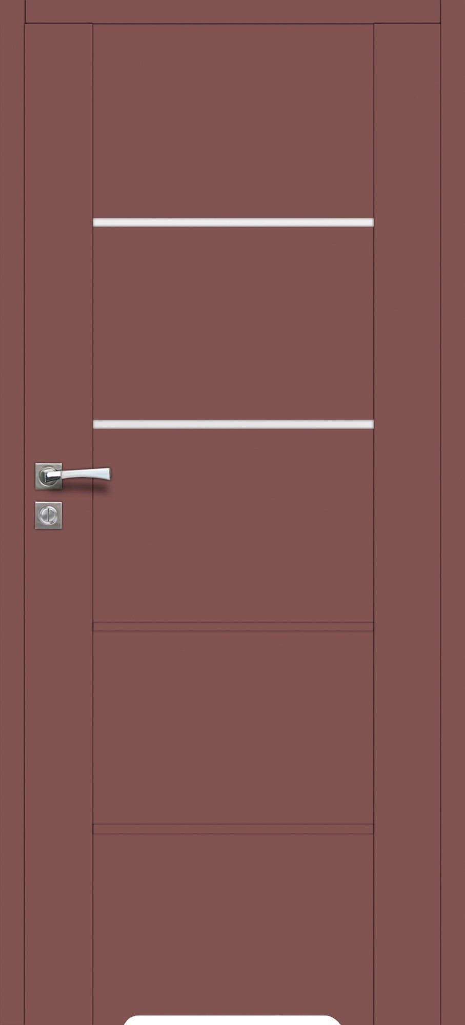 Skrzydło łazienkowe Mobi 30 bezprzylgowe 60 prawe clay