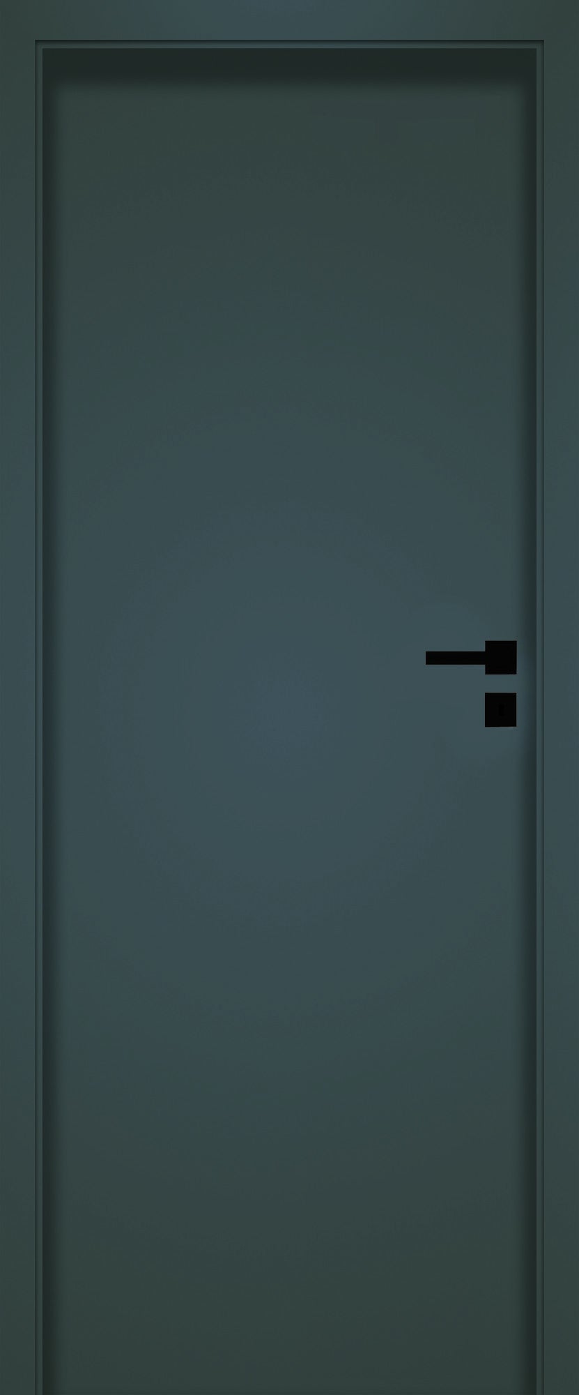 Skrzydło pełne Haptic 70 prawe czarny