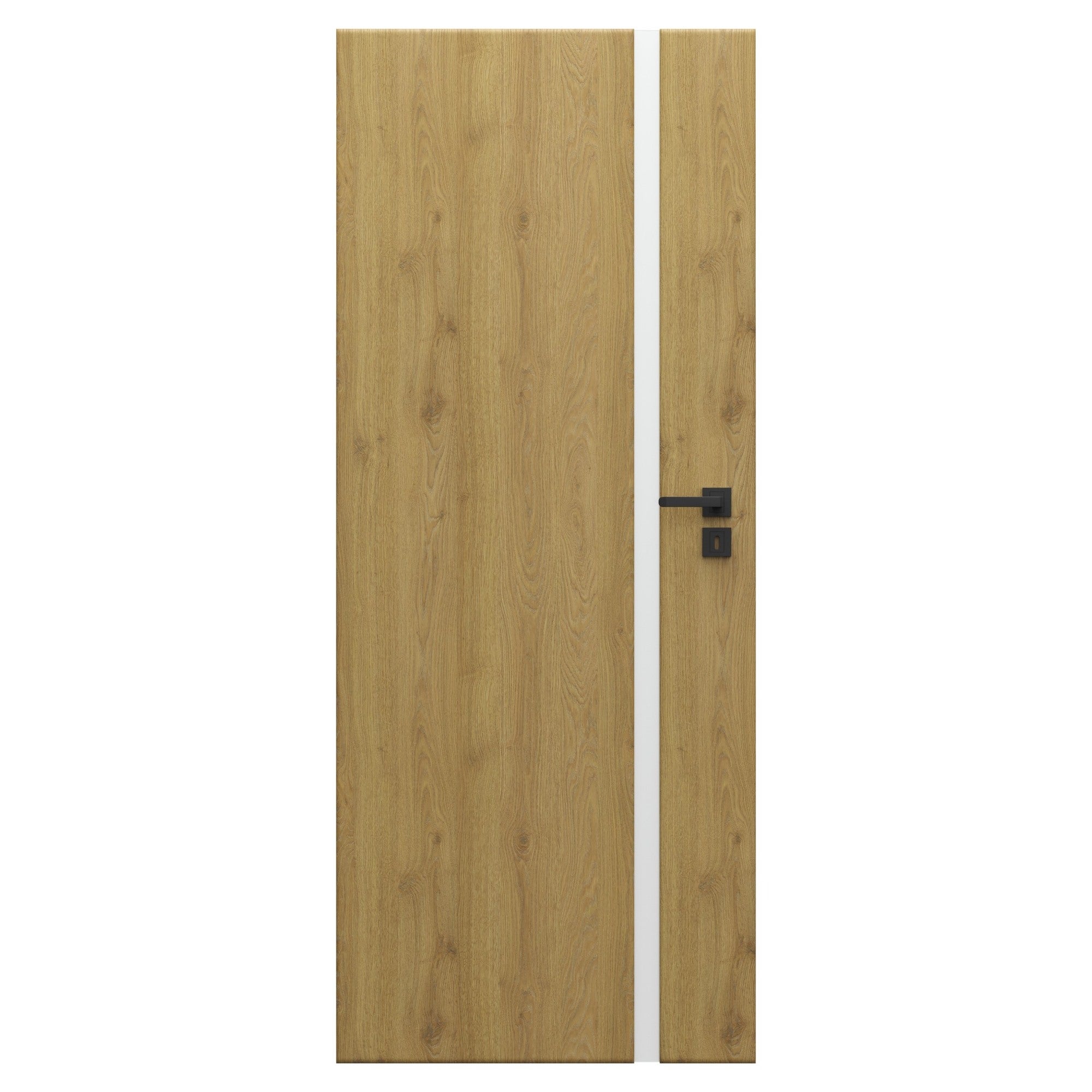 Skrzydło pokojowe Loft 4A bezprzylgowe 80 lewe dąb naturalny