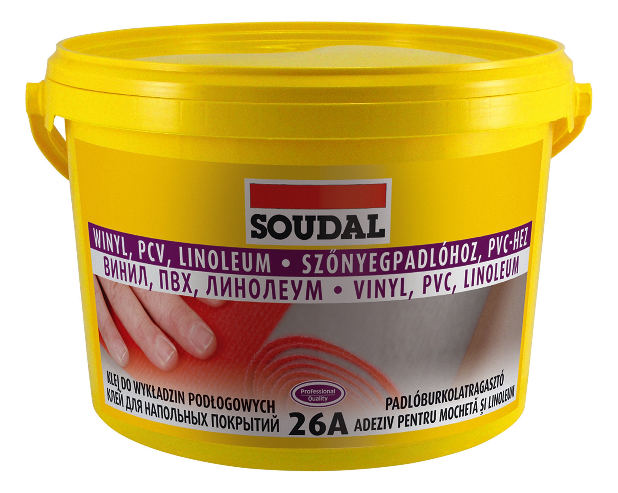 Klej do wykładzin Soudal 26A 15kg