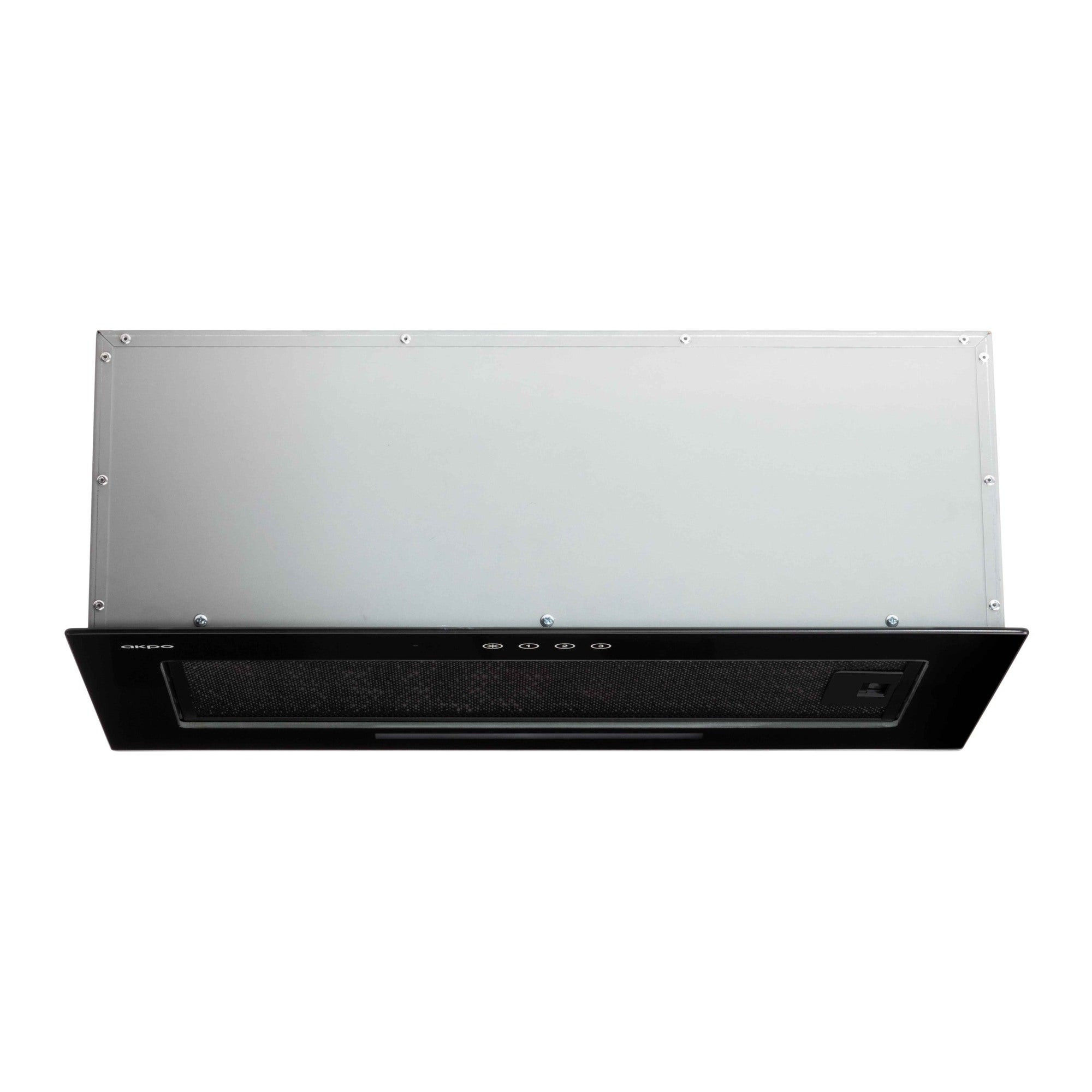 Okap wbudowany WK-11 Micra Glass 60cm czarny 2