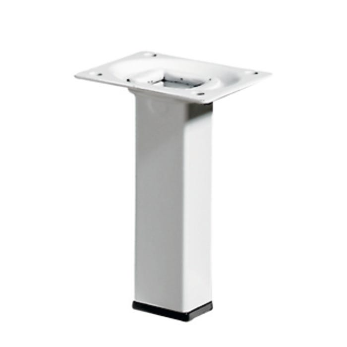Noga meblowa 24x24 100 mm biała