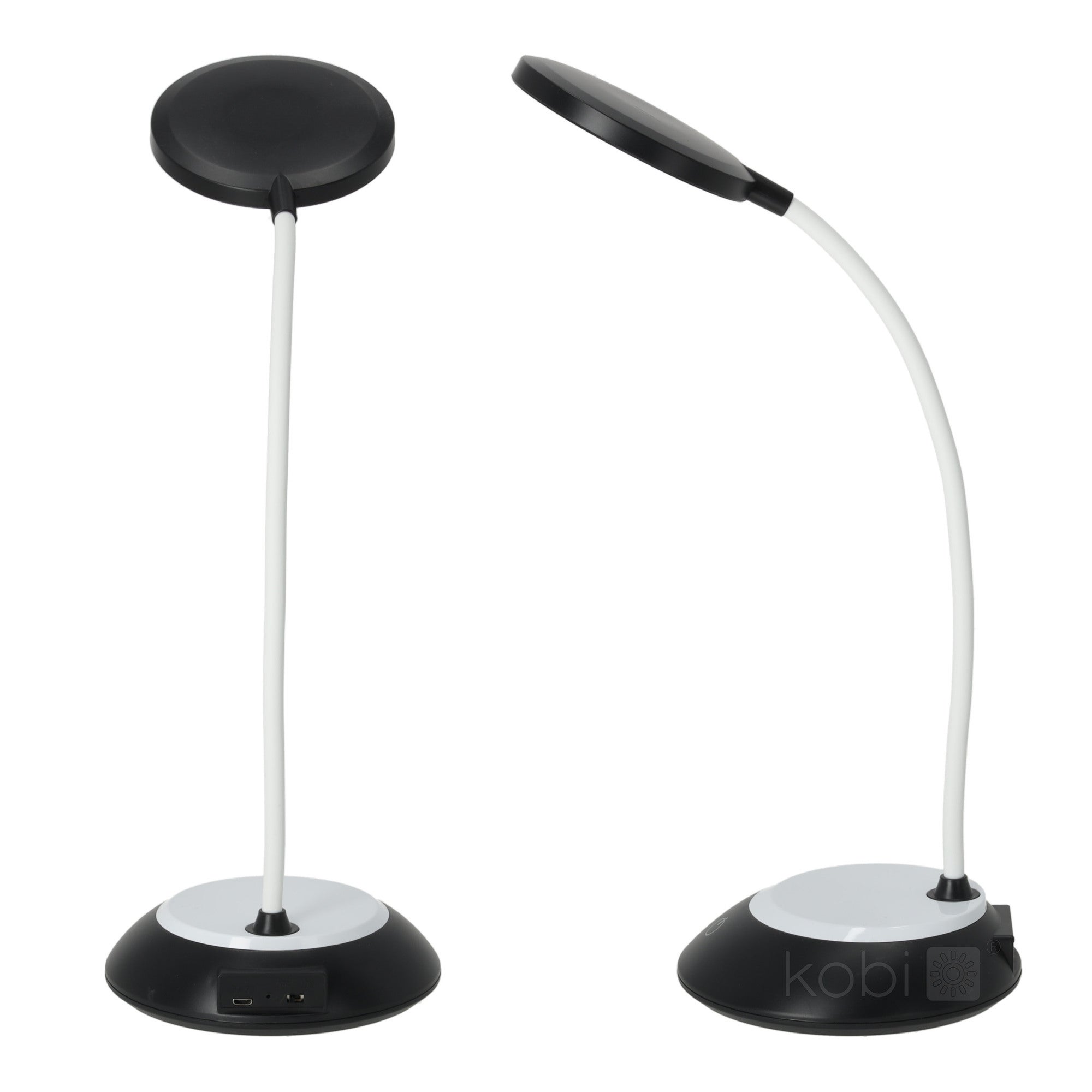 Lampka biurkowa Led Visua Desk 5W 200lm USB-A ściemnialna czarna 2